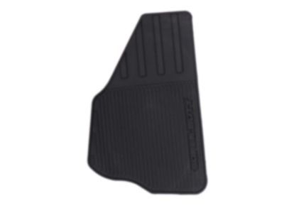 Ford DC3Z-2613300-A Floor Mats - All-Weather Thermoplastic Rubber, Black Crew Cab