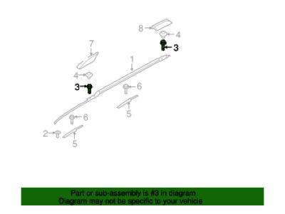 Ford -W713109-S439 Rail Screw