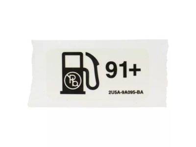 Ford 2U5Z-9A095-BA Fuel Label