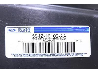 Ford 5S4Z-16102-AA Fender Liner