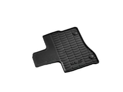 Ford DA5Z-5413300-AC Floor Mats - All Weather Thermoplastic Rubber, Black, 4 Piece Set