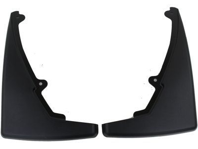 Ford 5R3Z-16A550-BA Splash Guards - Molded Rear Pair For V8 Engine Only