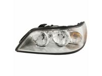 OEM 2011 Lincoln Town Car Composite Headlamp - 6W1Z-13008-AB