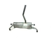 OEM Mercury Muffler & Pipe - 7L2Z-5230-A