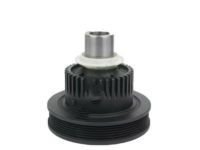 OEM 2000 Mercury Mountaineer Vibration Damper & Pulley - XL2Z-6312-BA