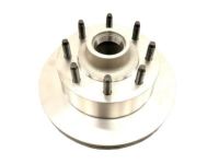 OEM Ford E-250 Econoline Hub & Rotor - YC2Z-1V102-BA