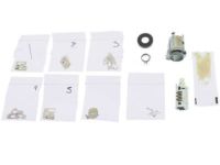 OEM 2007 Ford Focus Lock Cylinder Assembly - 8S4Z-5421990-A