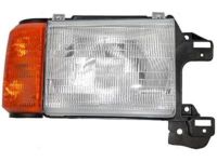 OEM 1990 Ford F-250 Headlamp Assembly - E9TZ13008C