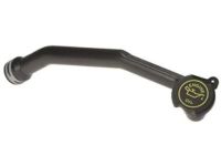 OEM Ford Oil Filler Tube - 4C2Z-6763-AA