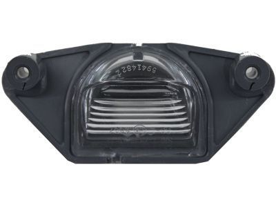 GM 16519986 License Lamp