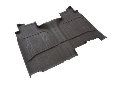 GM 84333638 Crew Cab Second-Row Interlocking Premium All-Weather Floor Liner in Dark Ash Gray