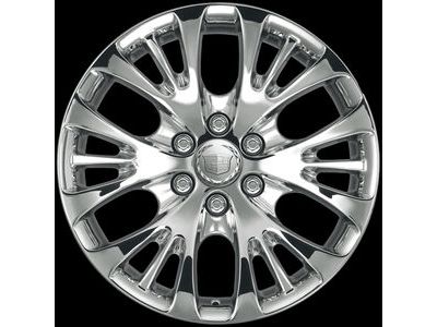 GM 19300908 22X9-Inch Aluminum 6-Spoke Wheel Rim In Chrome