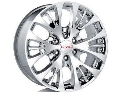 GM 19300908 22X9-Inch Aluminum 6-Spoke Wheel Rim In Chrome