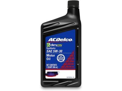 GM 88865639 Oil, Engine Dexos1 Gen2 Full Syn 5W30 Acdelco Bulk Opt2