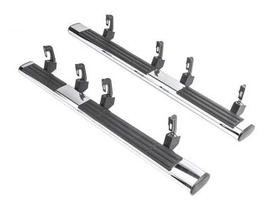 GM 20990097 Extended Cab 6-Inch Oval Assist Steps in Chrome