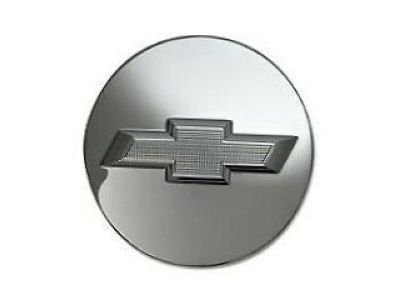 GM 19301595 Center Cap in Brushed Aluminum Finish with Bowtie Logo