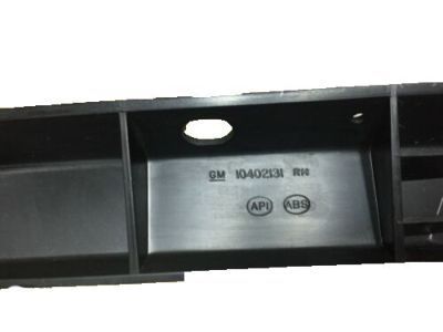 GM 10402131 Bumper Cover Support Plate