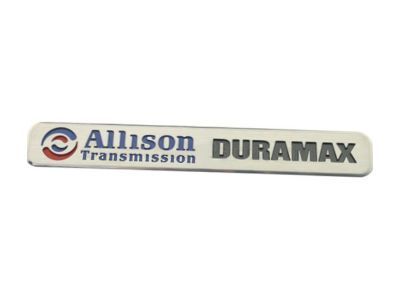 GM 15243842 Front Side Door Name Plate Assembly
