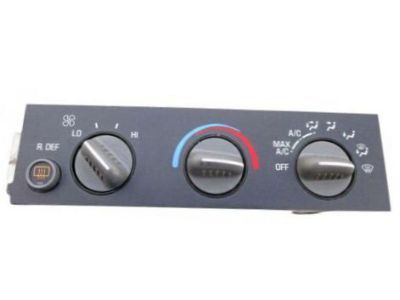 GM 15130958 Heater & Air Conditioner Control Assembly