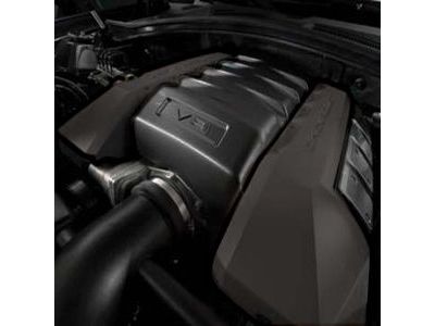 GM 92247656 6.2L Engine Cover in Black with Bowtie Logo