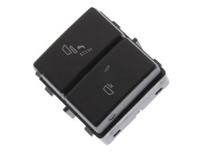 GM 15862408 Switch, Rear Seat Adjuster *Ebony