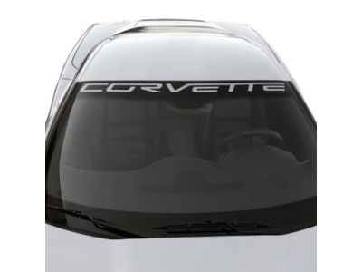 GM 20912923 Windshield Decal Package in Silver