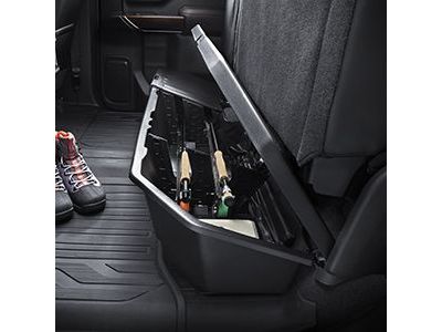 GM 84085248 Crew Cab Underseat Storage Organizer in Black