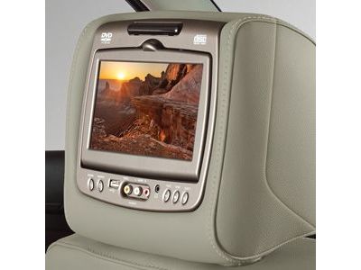 GM 84263932 Rear-Seat Infotainment System with DVD Player in Dune Vinyl with Dune Stitching