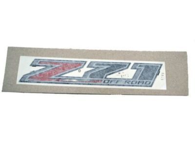 GM 22774901 Decal