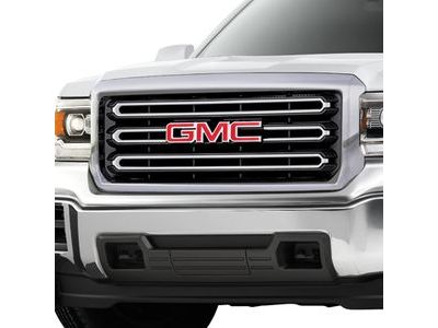 GM 22972292 Grille in Summit White with GMC Logo