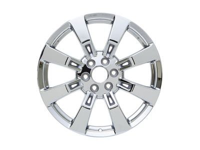 GM 19300989 22X9-Inch Aluminum 8-Spoke Wheel Rim In Chrome