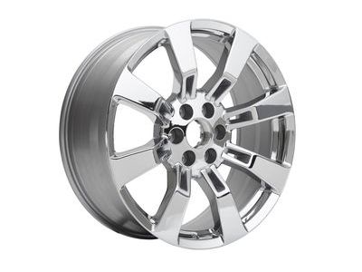 GM 19300989 22X9-Inch Aluminum 8-Spoke Wheel Rim In Chrome