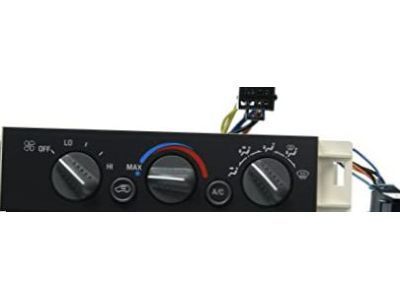 GM 16233143 Heater & Air Conditioner Control Assembly