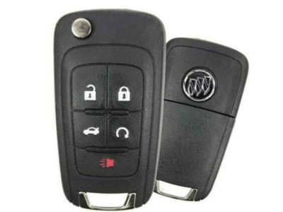 GM 13599913 Key Asm-Door Lock & Ignition Lock Folding (W/ Remote Control D