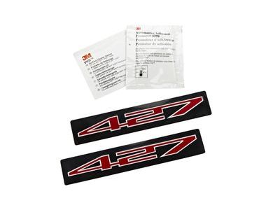 GM 19154724 7.0L Engine Decals in Red and Black Satin with 427 Logo