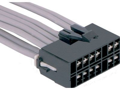 GM 12167155 Connector-W/Leads, 12-Way F. *Black *Black