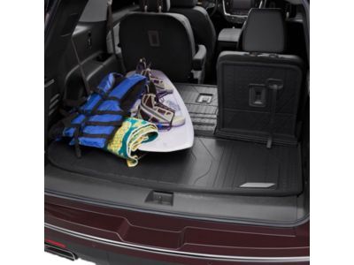GM 84586766 Integrated Cargo Liner in Jet Black with Chevrolet Script