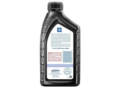 GM 88865635 Oil, Engine Dexos1 Gen2 Full Syn 5W30 Acdelco 1Qtx12