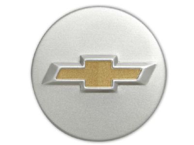 GM 19300043 Center Cap in Aluminum Finish with Bowtie Logo