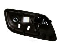 OEM 2012 GMC Yukon XL 1500 Handle Asm-Rear Side Door Inside *Cocoa - 22855648