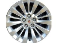 OEM 2017 Cadillac CTS Wheel Rim-18X8.5J Aluminum 32Mm Outside 120X5Xm14 B/*Silver V - 20984817