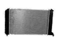 OEM 2002 Chevrolet S10 Radiator Assembly - 89040307