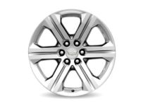 OEM 2017 GMC Sierra 1500 22X9-Inch Aluminum 6-Spoke Wheel Rim In Chrome - 19301157