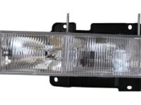 OEM 1998 GMC C3500 Capsule/Headlamp/Fog Lamp Headlamp - 15034929