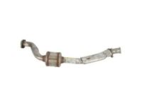 OEM 2010 Hummer H3 3-Way Catalytic Convertor (W/ Exhaust Rear Manifold Pipe) - 25844505