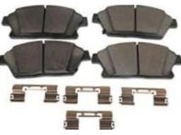 OEM 2011 Chevrolet Volt Front Pads - 22799077