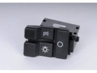 OEM GMC K2500 Headlamp Switch - 19245089