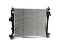 OEM 2014 Cadillac CTS Radiator - 22966124