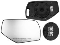 OEM 2017 GMC Sierra 1500 Mirror Glass - 22919746