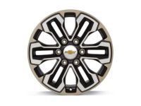 OEM 2019 Chevrolet Silverado 1500 Wheel, Alloy - 84040796